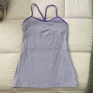 Lululemon Purple Y Tank